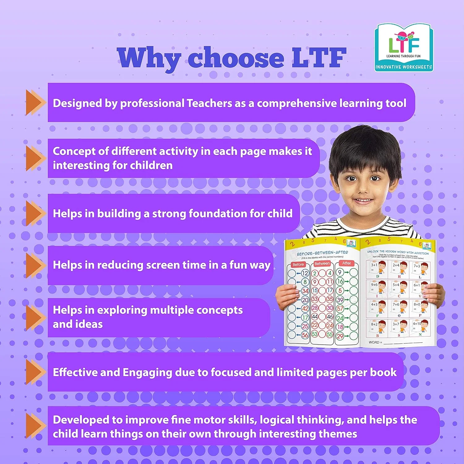 Learning Through Fun: (set of 3) Maths Seniors, Phonetics,General awareness Activity Book | English, EVS And Maths , Brain Development Educational Worksheets, Homeschooling, Ideal For 5-8 Yr